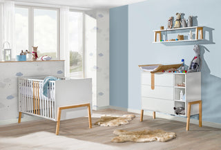 Yeti set - Cot Bed with Chest of Drawers and Changing Table.
